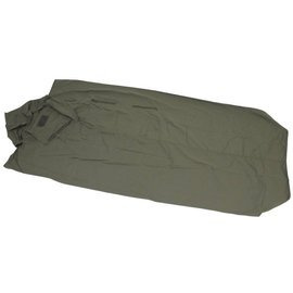 Sleeping bag liner, khaki color - British Army Military Surplus - Used