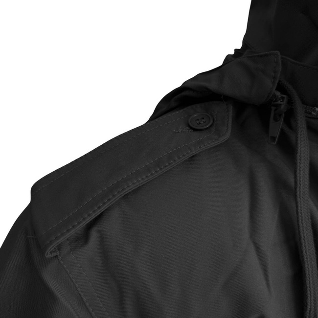 TRENCHCOAT, RAIN COAT - ROMANIAN ARMY - BLACK