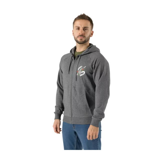 Unisex hoodie Come and take it - Mid Grey Melange - Helikon