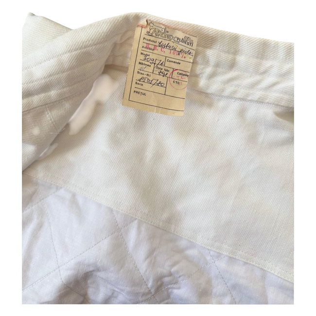 3 PIECE JUDO SUIT 100% COTTON - JACKET, PANTS, BELT - ROMANIAN ARMY MILITARY SURPLUS - LIKE NEW