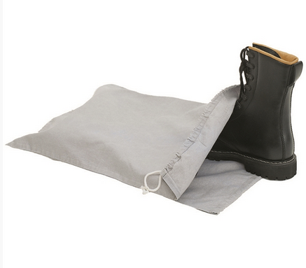 German Grey/White Boot Bag - Used