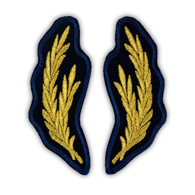 Petlițe Subofițeri penitenciar ANP, cu tip de aplicare Velcro (cu scai)