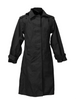 TRENCHCOAT, RAIN COAT - ROMANIAN ARMY - BLACK