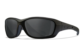 SUNGLASSES - WX GRAVITY - POLARIZED GREY LENSES, MATTE BLACK FRAME - Wileyx
