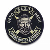 Emblem of the Geto Dacii, with hook and loop application