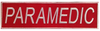 The PARAMEDIC logo for the back