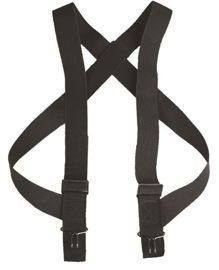 ELASTIC SUSPENDERS - Mil-Tec - BLACK