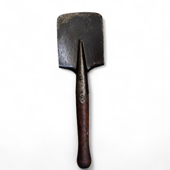 SMALL MILITARY INFANTRY SHOVEL - ROMANIAN ARMY SURPLUS - USED