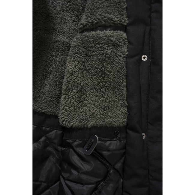 WOMEN'S PARKA JACKET - MARSH LAKE - BLACK- BRANDIT