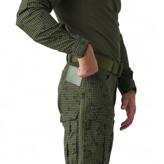 MCDU Tactical Pants – PolyCotton Stretch Ripstop - Desert Night Camo / Verde Oliv