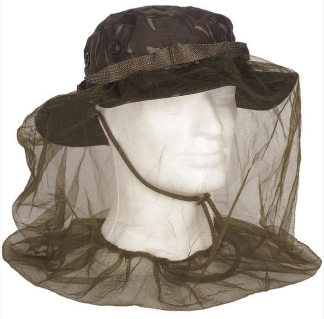 US GENUINE MUSQUITO HEAD NET FOR BOONIE USED