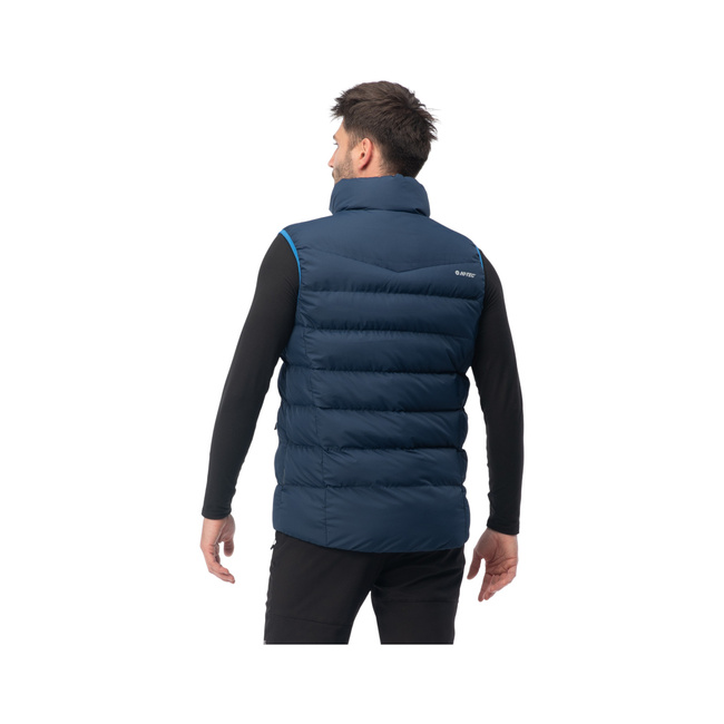 MEN'S QUILTED VEST SANIS - DRESS BLUE/ LAPIS BLUE - MAGNUM 