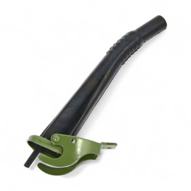Universal Funnel with Rubber Reducer - Small Opening - For 5, 10 and 20 L Metal Fuel Cans - Green/Black - New