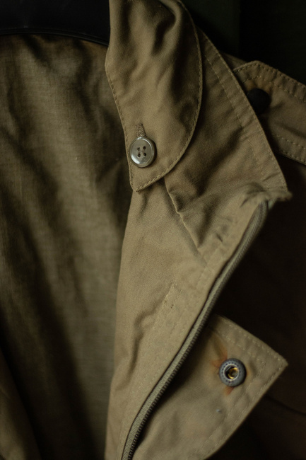 Cadet`s Jacket - Romanian Army - Military Surplus - Olive - Used