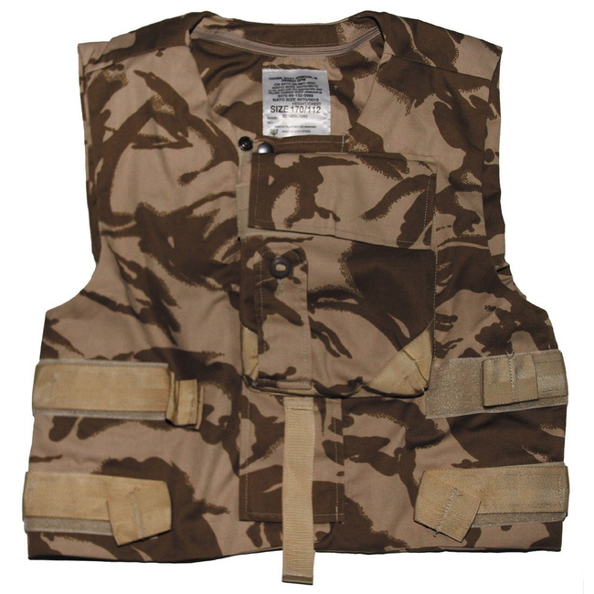 GB COMBAT VEST COVER - MILITARY SURPLUS - USED