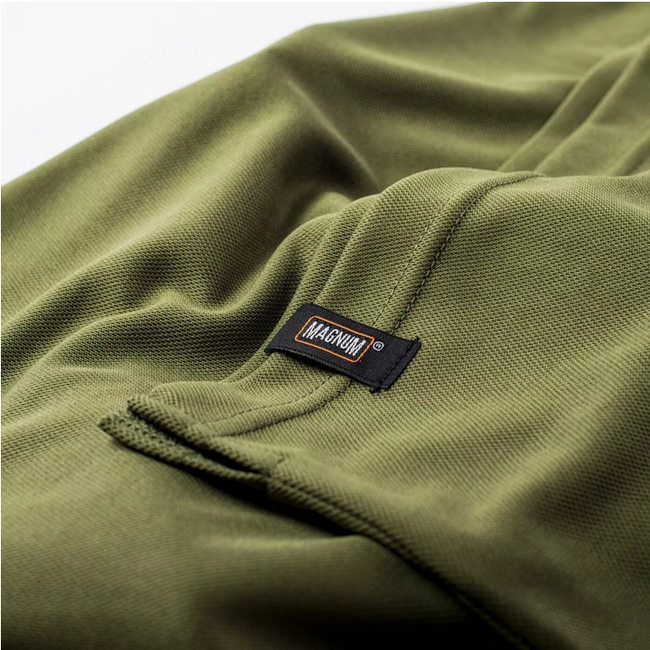 MAGNUM POLO T-SHIRT- OLIVE/WINTER PEAR