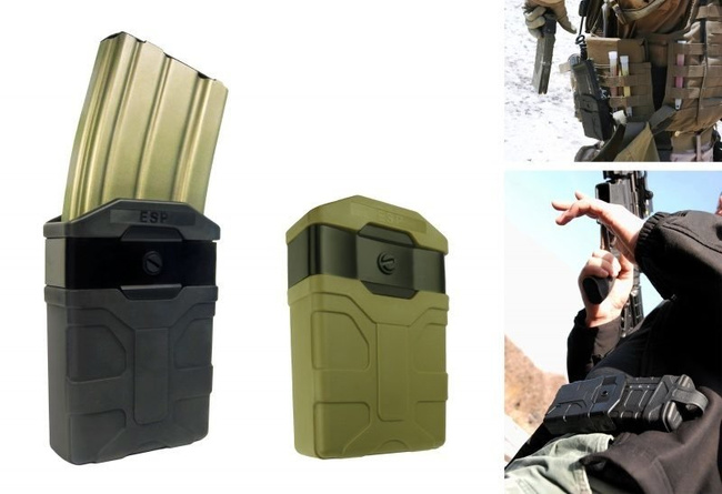 Plastic Holster For Magazine 5.56 MOLLE Attachment