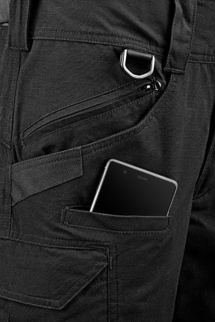 TACTICAL PANTS - "PREDATOR" - Defcon 5® - BLACK