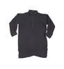 GERMAN TANKER TRICOT SHIRT - BLACK - MILITARY SURPLUS - USED