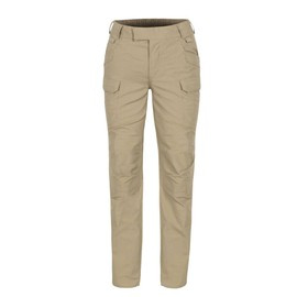 WOMEN'S URBAN TACTICAL PANTS - UTP Resized - POLYCOTTON RIPSTOP - Helikon-Tex - KHAKI - LENGTH 30 inch