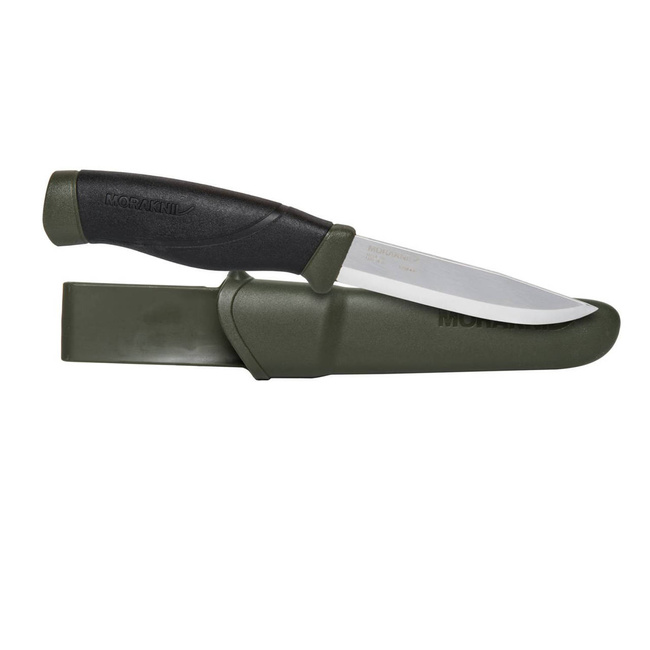 CARBON STEEL KNIFE - COMPANION HEAVYDUTY MG (C) - MORAKNIV® - OLIVE GREEN