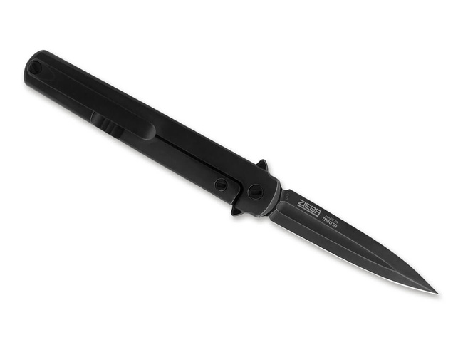 POCKET KNIFE FLAME DAGGER TITANIUM - MKM