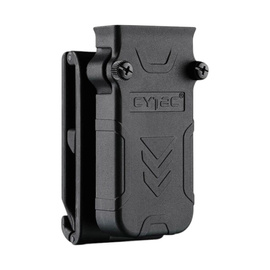 Universal holster for pistol magazine with clip - Polymer - Black - Cytac