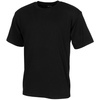 COTTON SHORT SLEEVE T-SHIRT - AMERICAN ARMY STYLE - MFH - BLACK