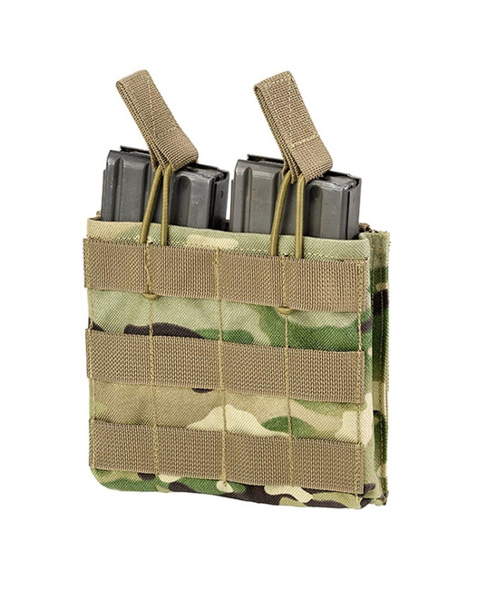 DOUBLE OPEN AMMO POUCH - DEFCON 5 - MULTICAMO