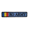 ECUSON RO ARMY CU DRAPEL AVIATIA MILITARA 12.5x2.5cm