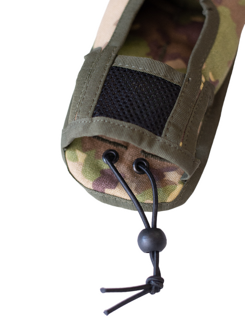 POUCH FOR CORDAGE STATION, COMBAT CAMOUFLAGE - MILITARY SURPLUS FROM ROMANIAN ARMY - LIKE NEW