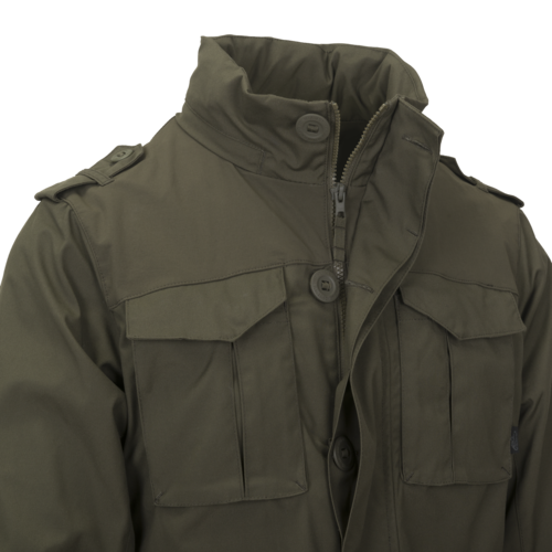 COVERT M-65 JACKET - BLACK - HELIKON