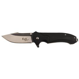 Jack Knife, G10-handle, black, beltclip, single-hand