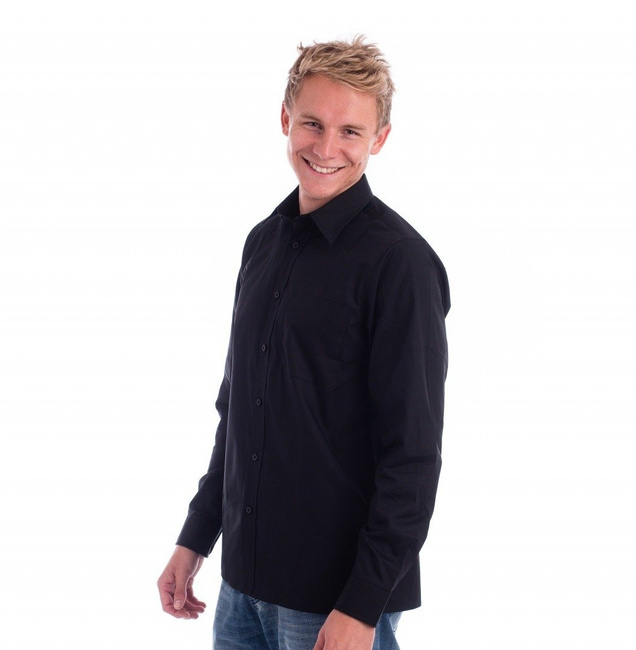 Gents Shirt Long Sleeve black