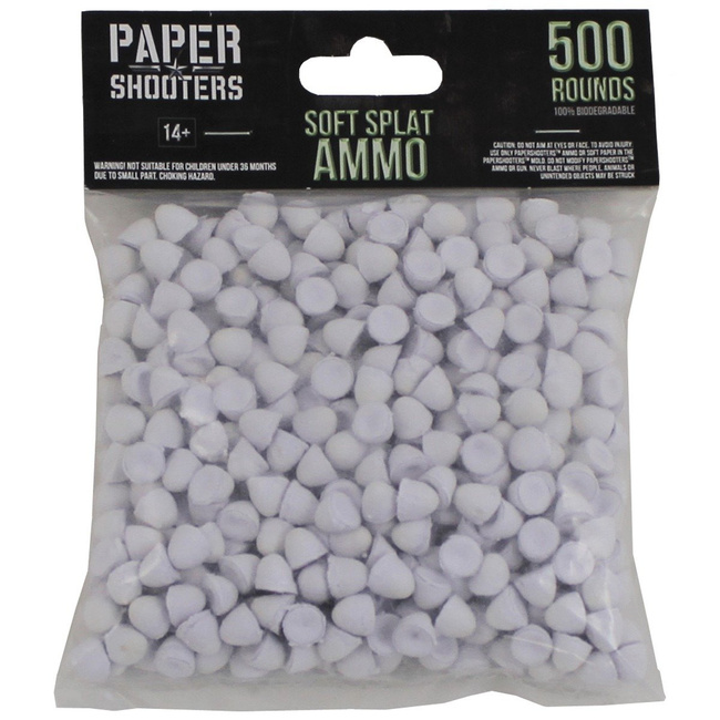 AMMUNITION FOR PAPER AMMO WEAPONS - Paper Shooters® - 500 PIECES
