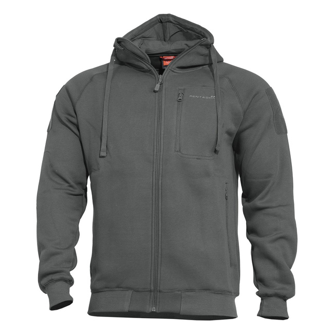 TACTICAL HOODIE - LEONIDAS 2.0 - PENTAGON - WOLF GREY