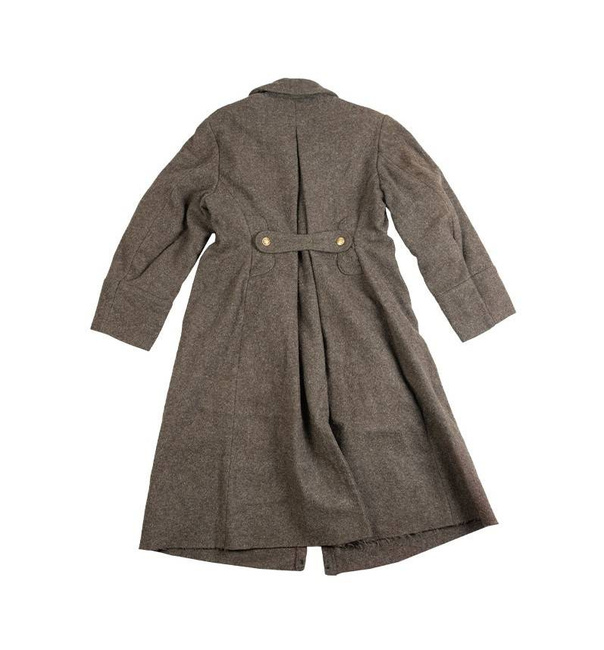 FIELD COAT WITH HOOK&LOOP CLOSURE - MOTTLE BROWN - RUSSIAN MILITARY SURPLUS - USED