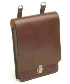 EAST GERMAN NVA BROWN LEATHER MAP CASE LIKE NEW