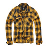 CHECK LONG SLEEVE SHIRT - BLACK/YELLOW - BRANDIT