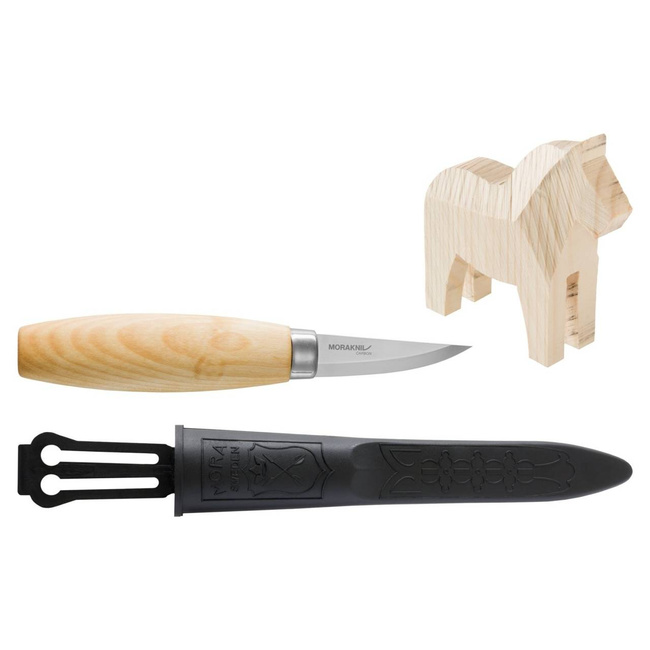 WOODCARVING KIT DALA HORSE (C) - MORAKNIV® - WOOD (ID 14041)