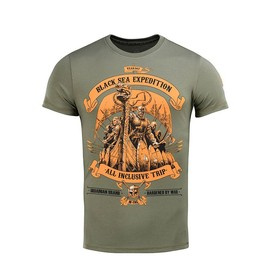 T-SHIRT BLACK SEA EXPEDITION - LIGHT OLIVE - M-TAC