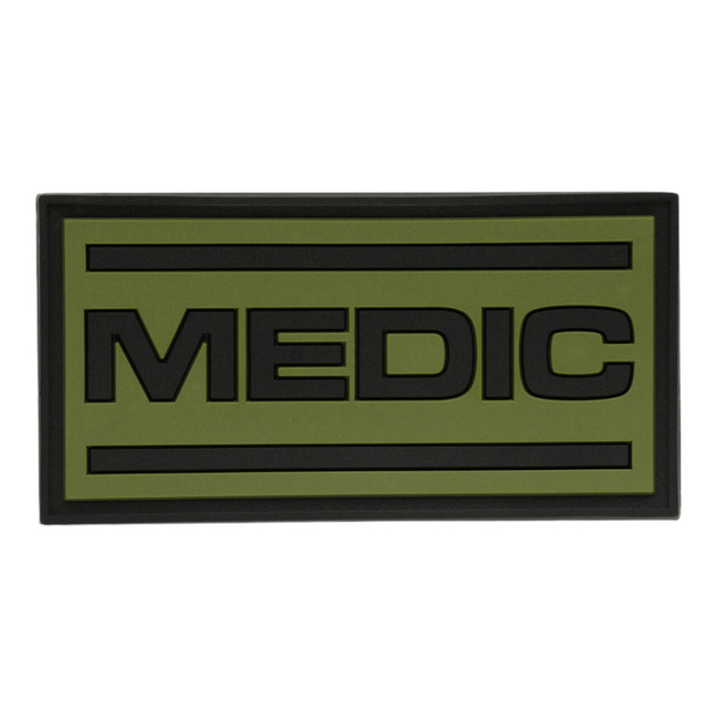 PATCH MEDIC PVC - BLACK/OLIVE - M-TAC