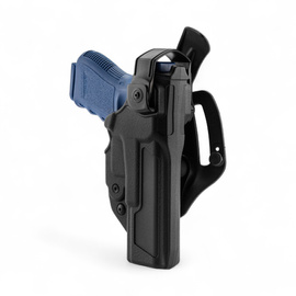 Tactical pistol holster - Radar 1957 Level 5 - Holster 2-Fast Extreme for Glock 17/19 - left-sided - Black