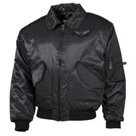 US CWU Flight Jacket, Black