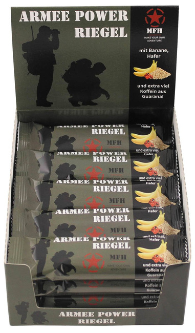 ARMY POWER BAR - OATS AND BANANA - 60 G - MFH