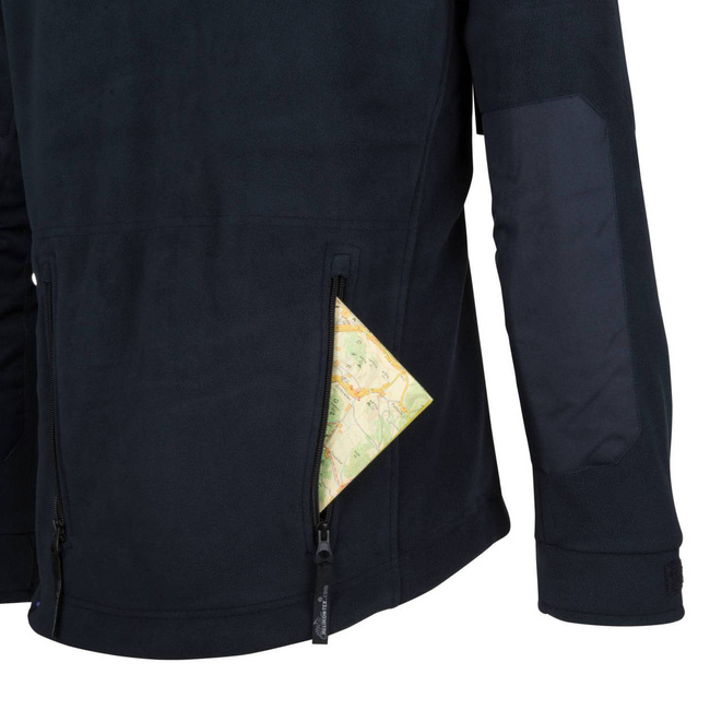 DOUBLE FLEECE JACKET - "LIBERTY" - Helikon Tex® - NAVY BLUE