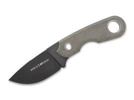 Fixed Blade Knife - Berus 1 Micarta® - Viper® - Green DLC