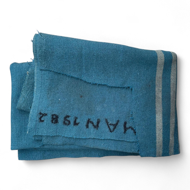 PURE WOOL VINTAGE BLANKET - 140x210 CM - ROMANIAN ARMY MILITARY SURPLUS - DEGRADED