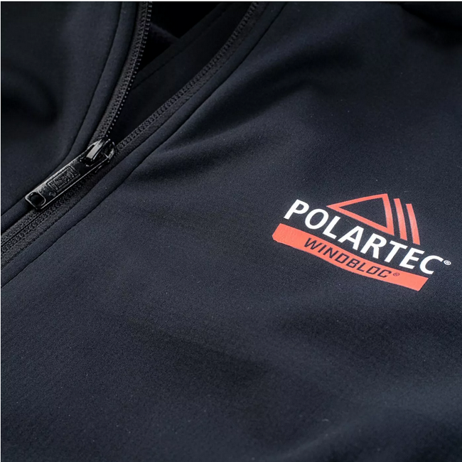 MEN'S SWEATSHIRT - MAGNUM POLARTEC CERVUS - BLACK