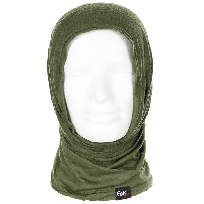 NECK GAITER - "MERINO LITE" - Fox Outdoor® - OD GREEN